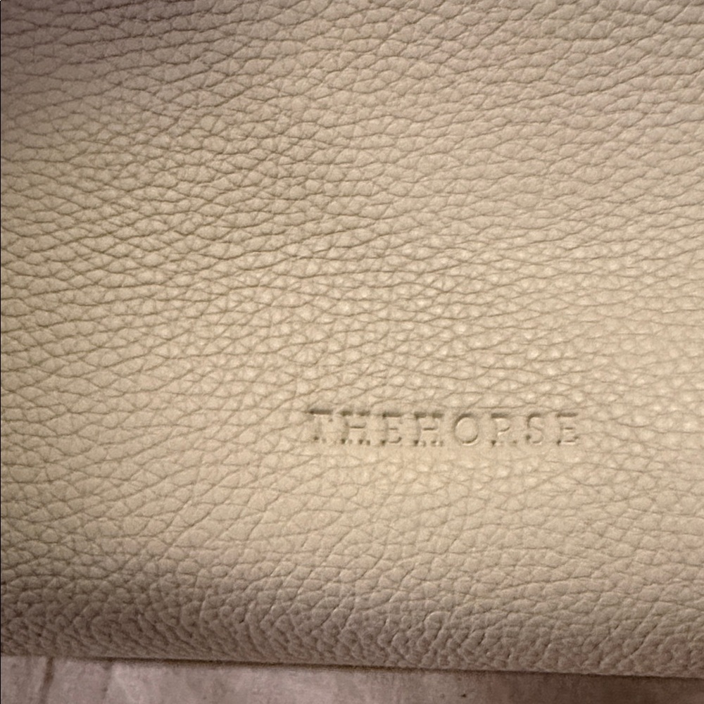 The Horse Lottie in Cream Leather Shoulder Hobo Bag - Picture 3 of 7